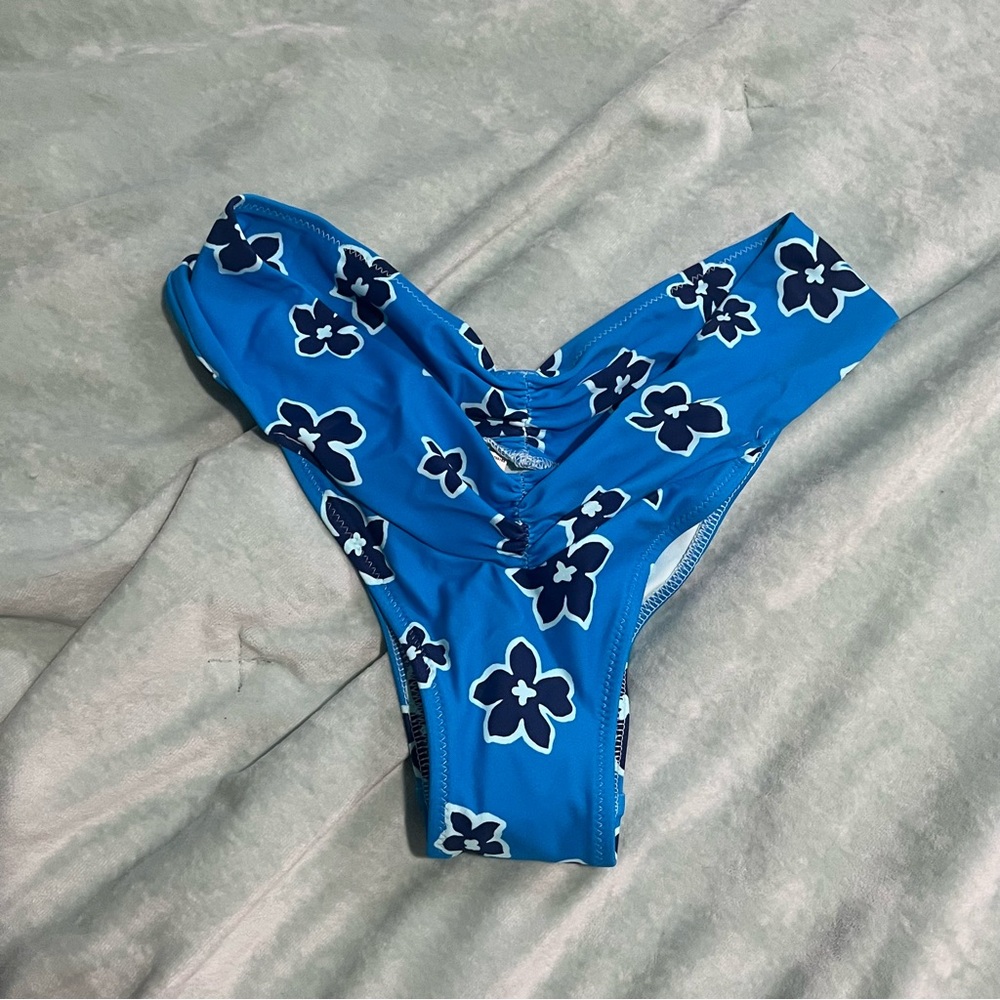 NWT Aerie cheekiest ruched bikini bottoms